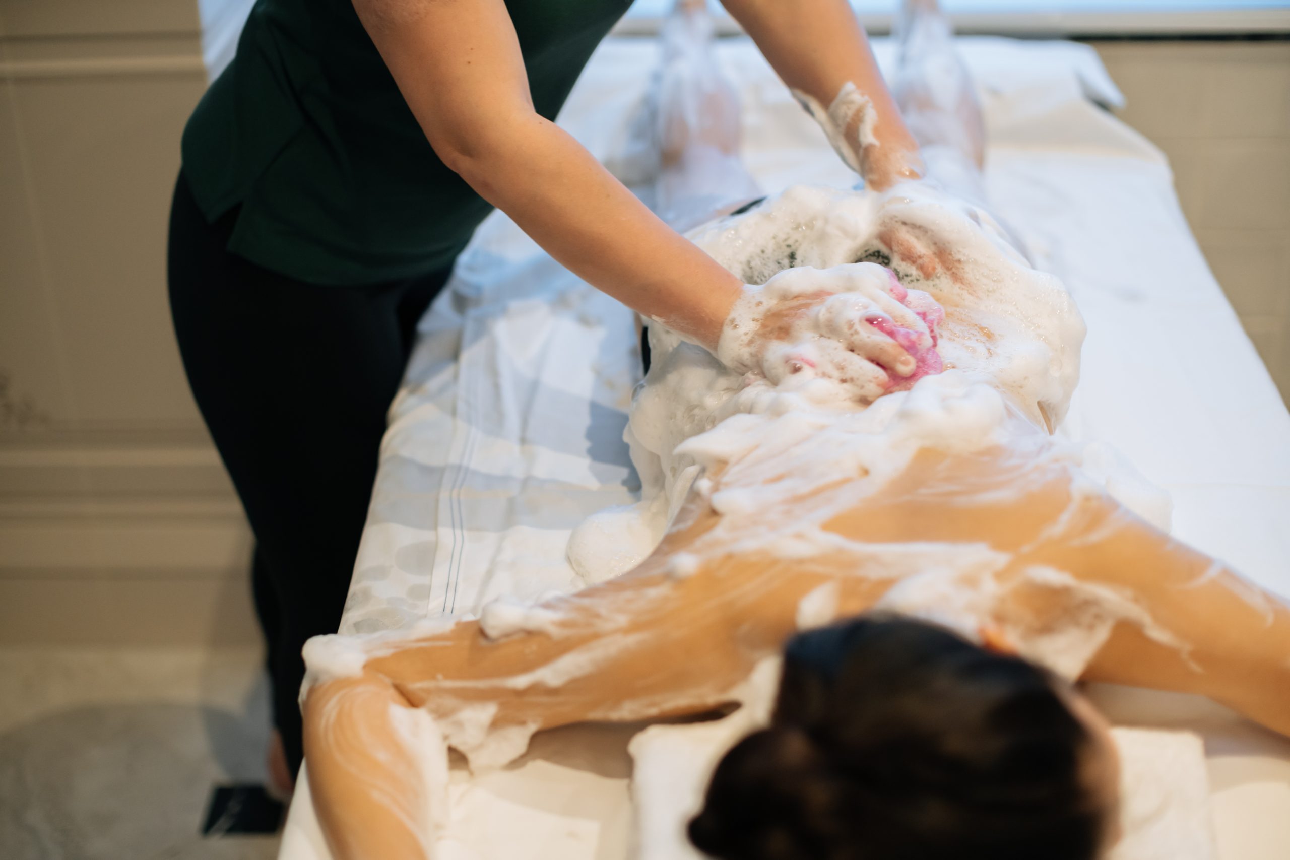 Soap Massage